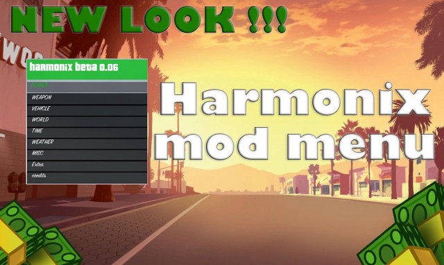 Harmonix Mod Menu Beta v0.06