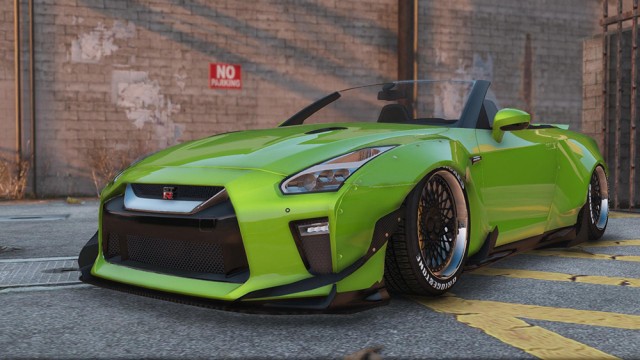 Nissan GTR R35 Convertible 2017 (Add-On/Replace)