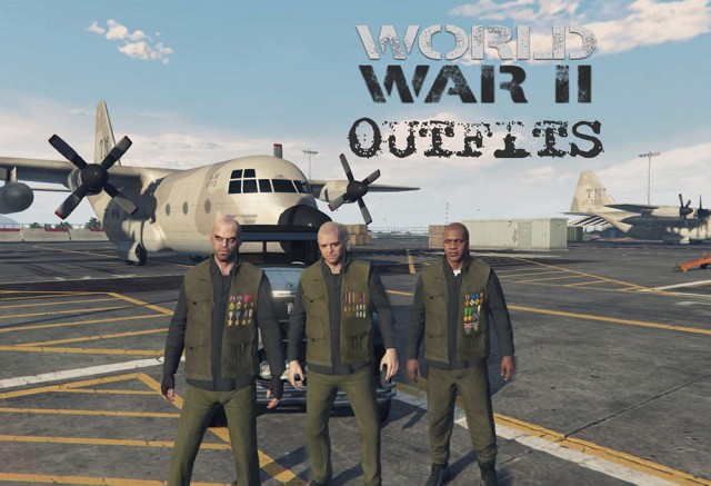 World War II Outfits for Protagonists v0.1