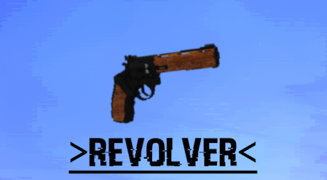 Wood Revolver + Weapon Data