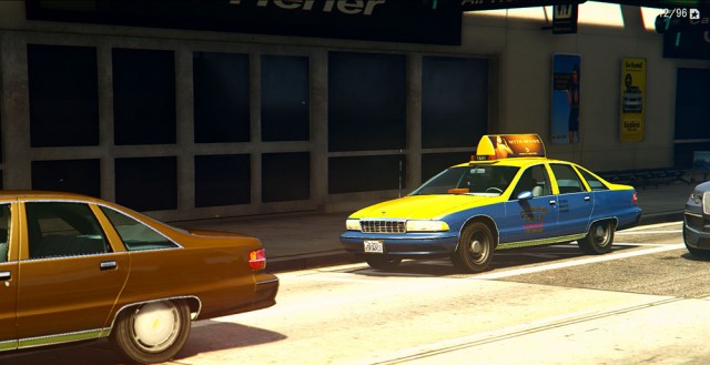 Chevrolet Caprice Taxi 1991 (Add-On/Replace)