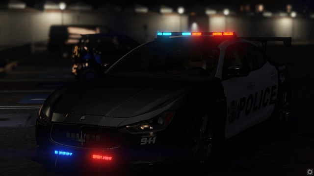 Maserati Ghibli 2014 Police (Add-On)