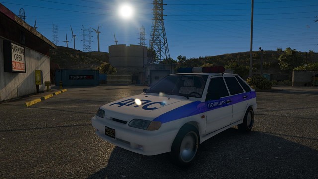 VAZ-2114(2115) Lada Police (Add-On) v1.0