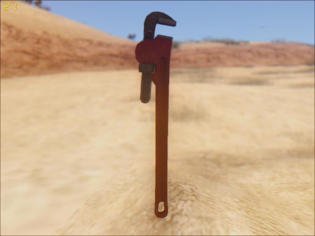 GTA V Pipe Wrench  GTA V Pipe Wrench