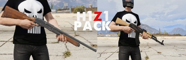 H1Z1(Just Survive) Weapons Pack v1.0