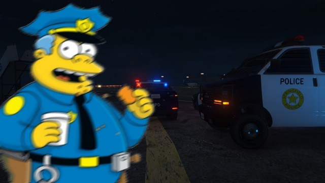 The Simpsons Springfield Police Pack