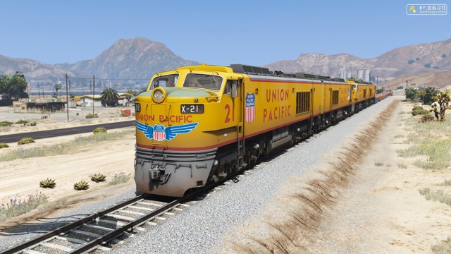Union Pacific 8500 HP (Add-On/Replace) v1.0