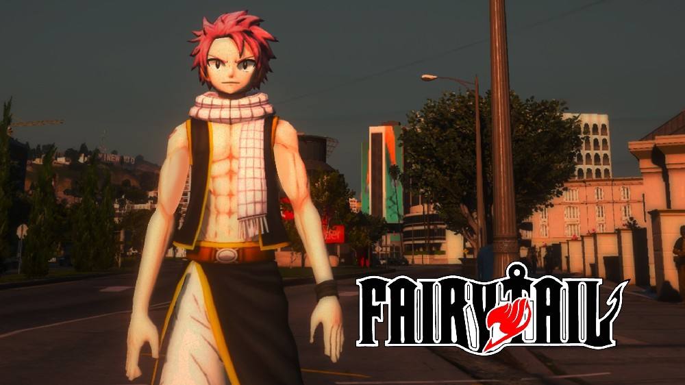 Natsu Dragneel Fairy Tail V Gta