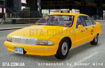 Chevrolet Caprice 1991 Taxi v3.0