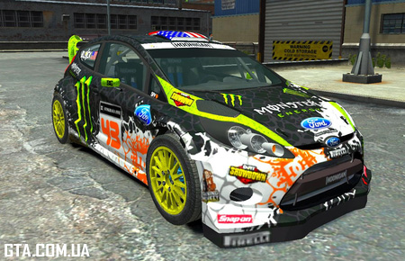 Ford Fiesta RS WRC Gymkhana