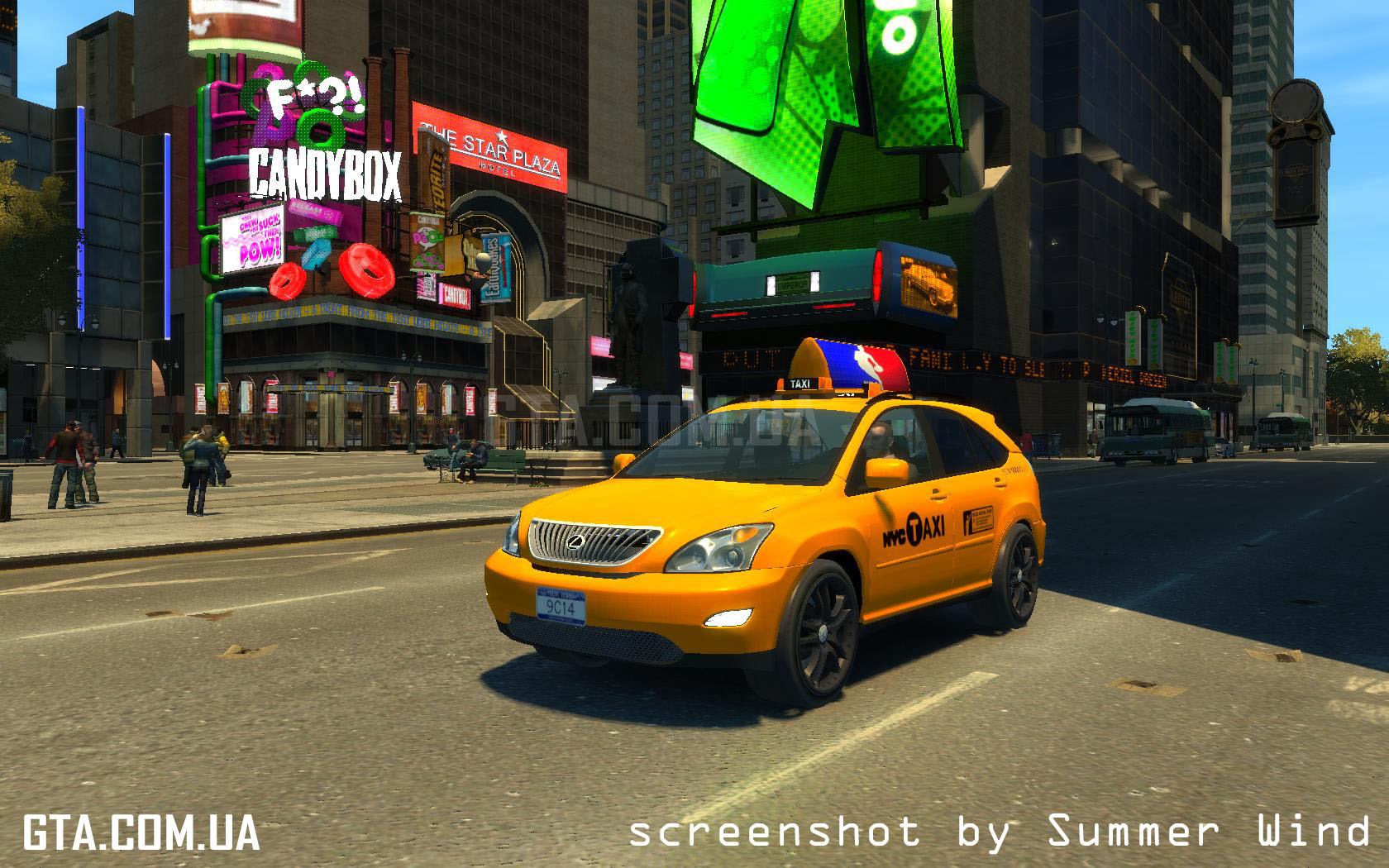 Lexus RX 400 NYC Taxi скачать для GTA 4