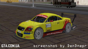 Audi TTR DTM Race Car