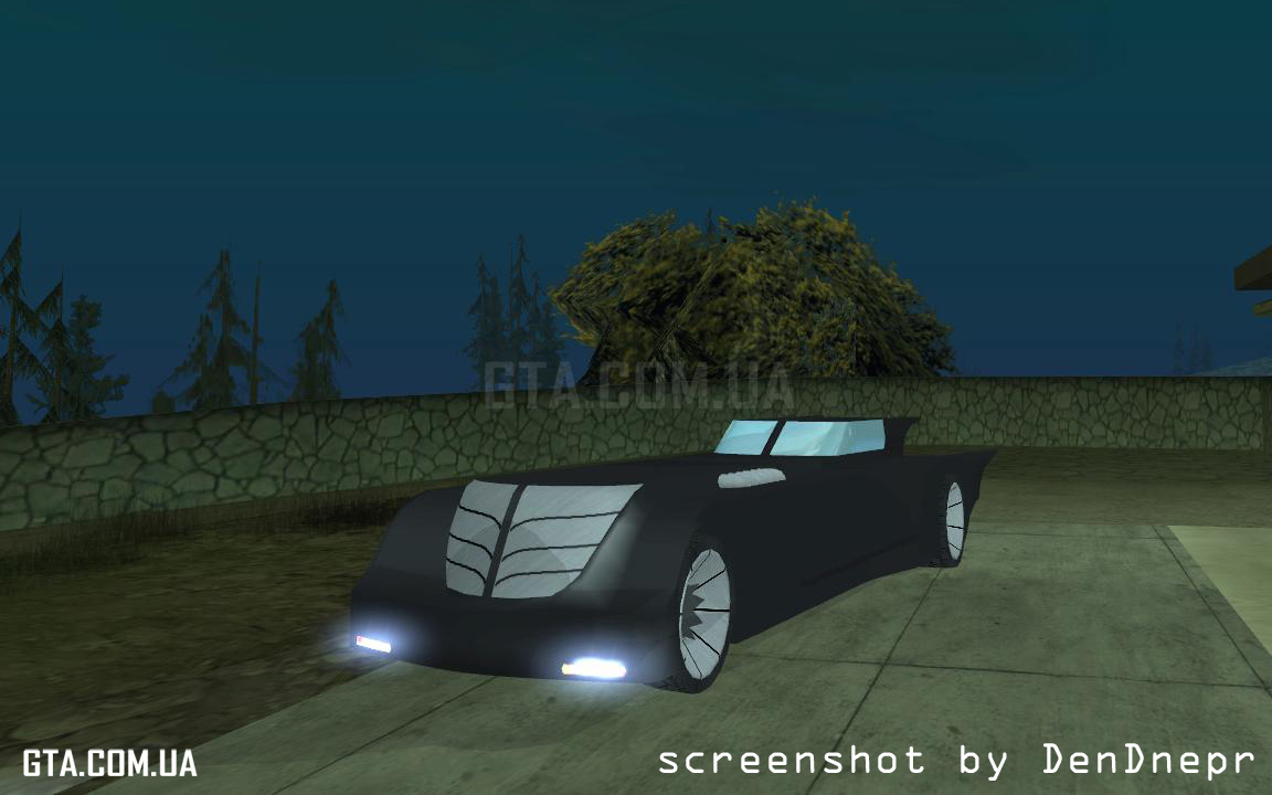 Batmobile from Batman: The Animated Series скачать для GTA: San Andreas