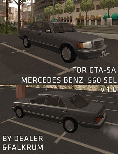 MERCEDES BENZ W126 560 SEL