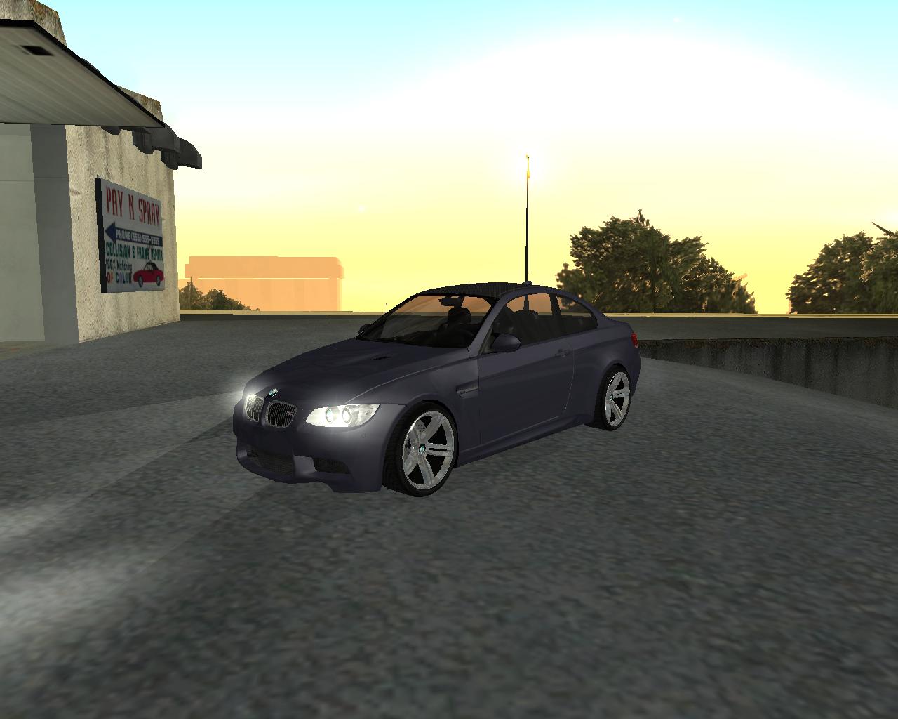 Скачать BMW M3 2008 / Файлы для GTA: San Andreas / GTA.com.u