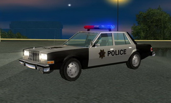 Dodge Diplomat 1985 Police