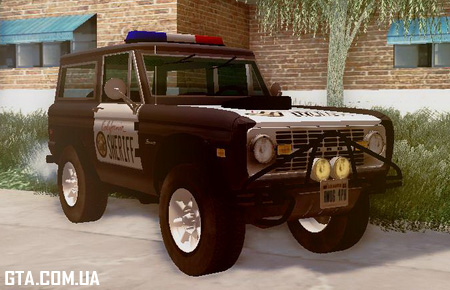 Ford Bronco 1966 Sheriff