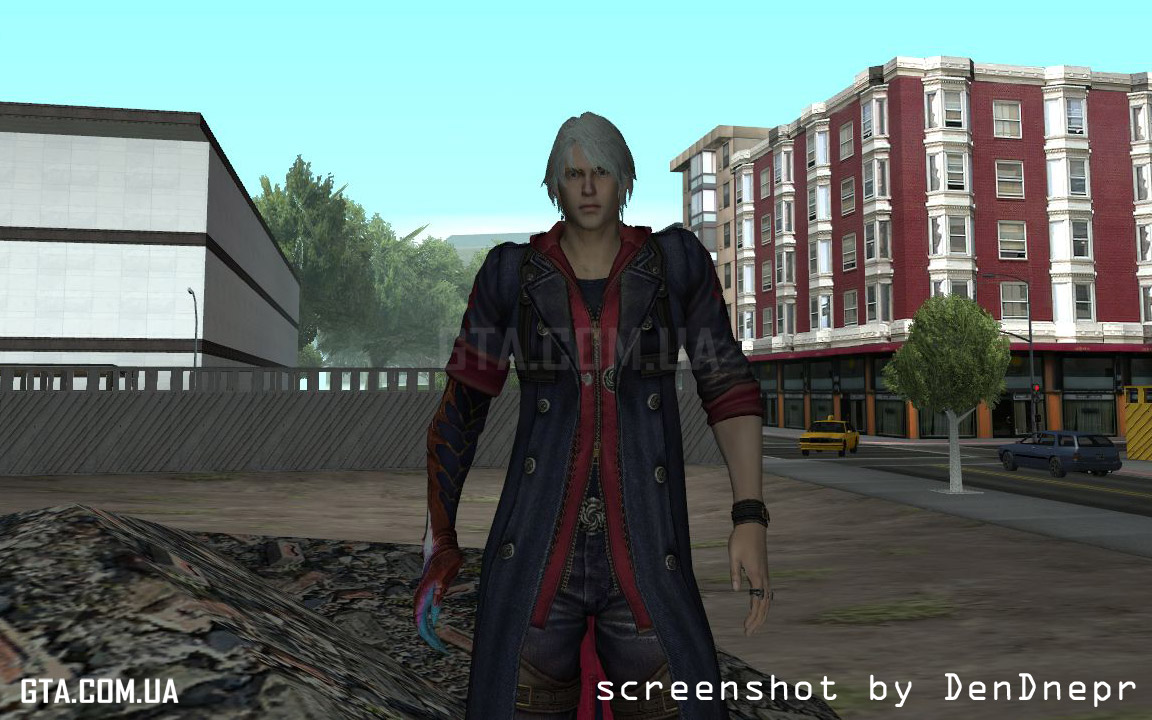 Скачать Скин Неро из игры Devil May Cry 4 / Файлы для GTA: San Andreas /  GTA.com.ua