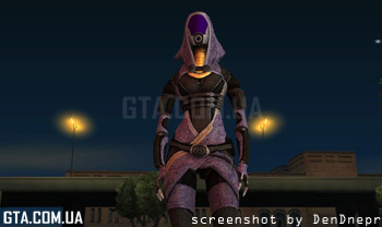 Скин кварианки Тали из игры Mass Effect