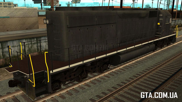 EMD SD40-2 Freight (Black)