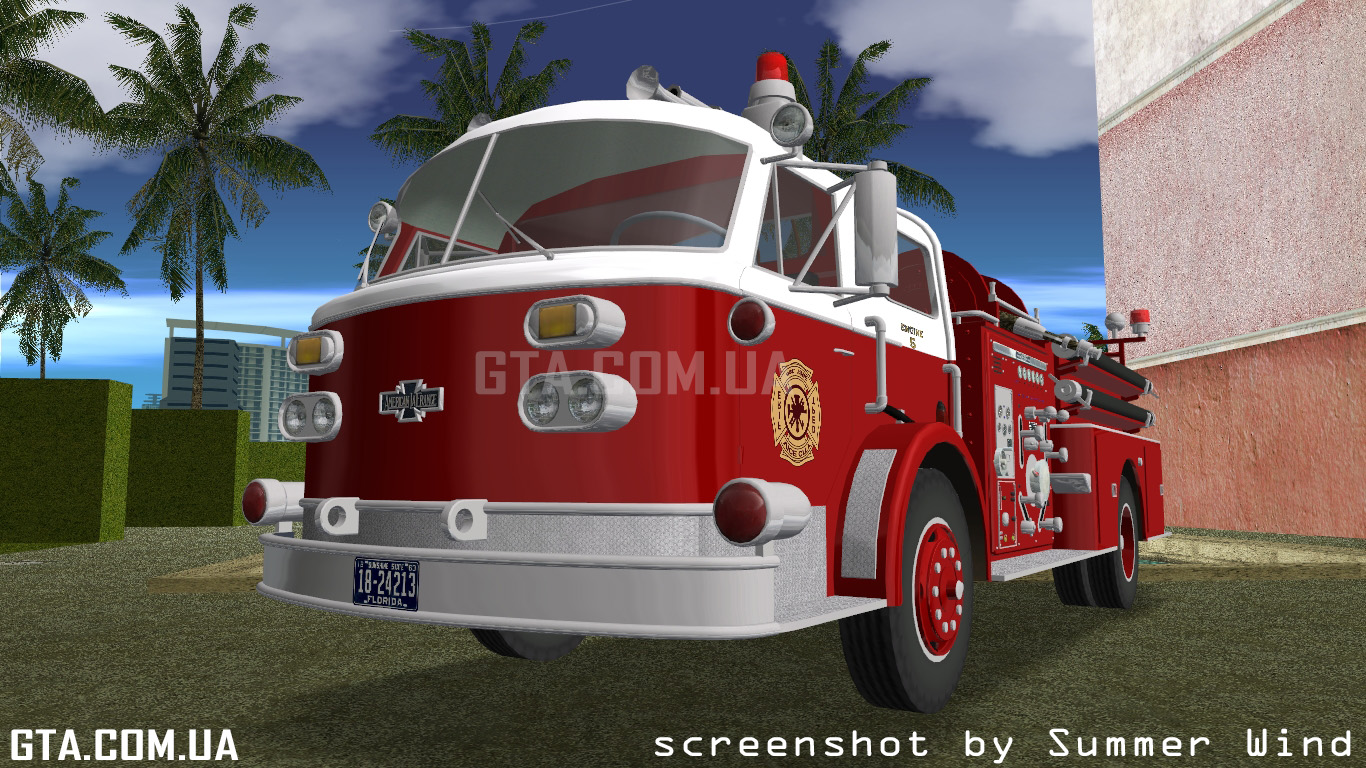 American LaFrance Pumper 1960 скачать для GTA: Vice City