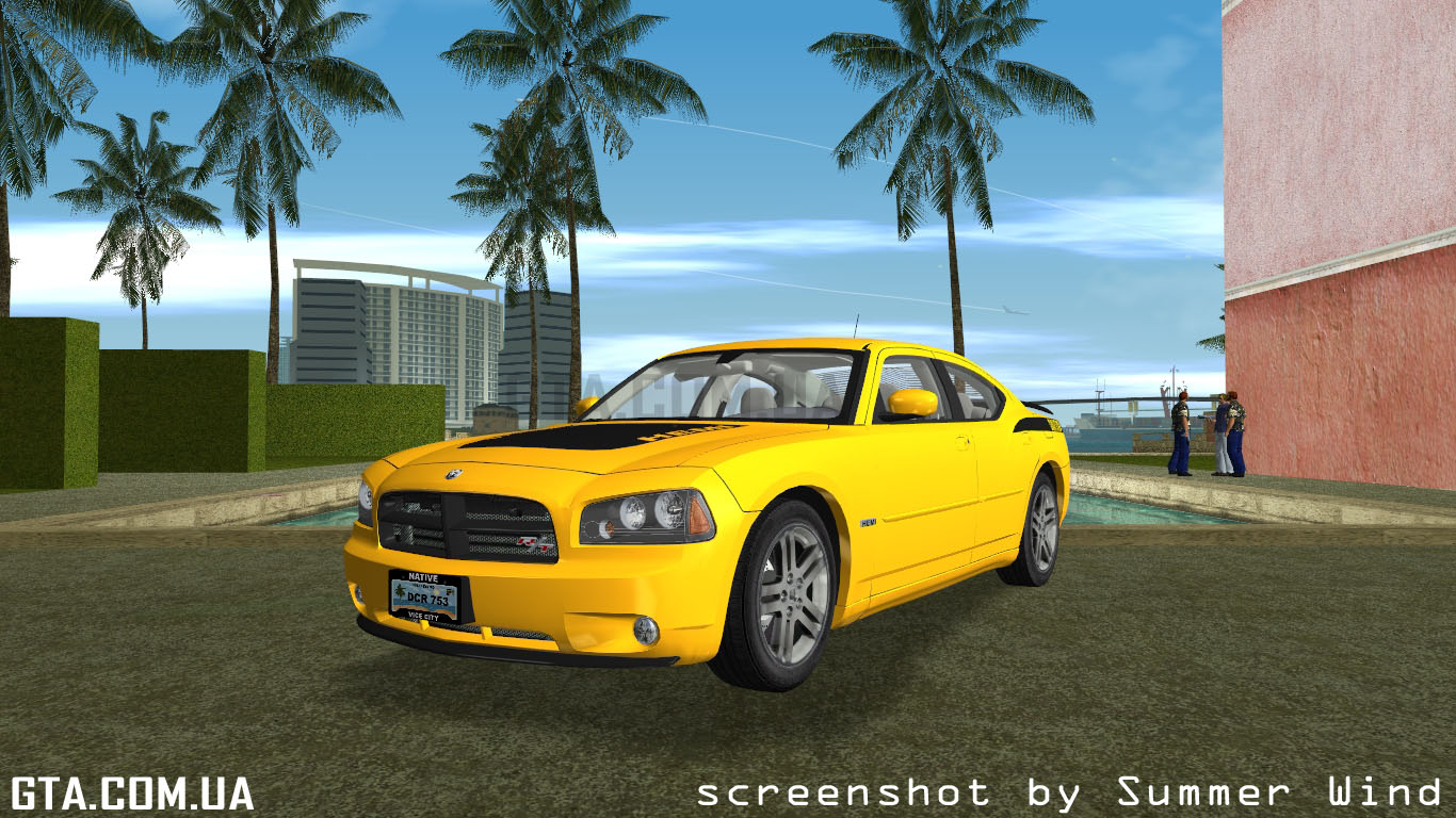 Где найти dodge charger в gta vice city