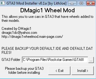 DMagic1 Wheel Mod v3.0