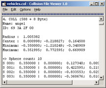 Collision File Viewer v.1.0