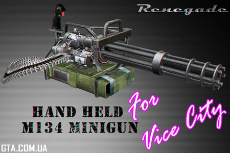 Hand Held M134 Minigun