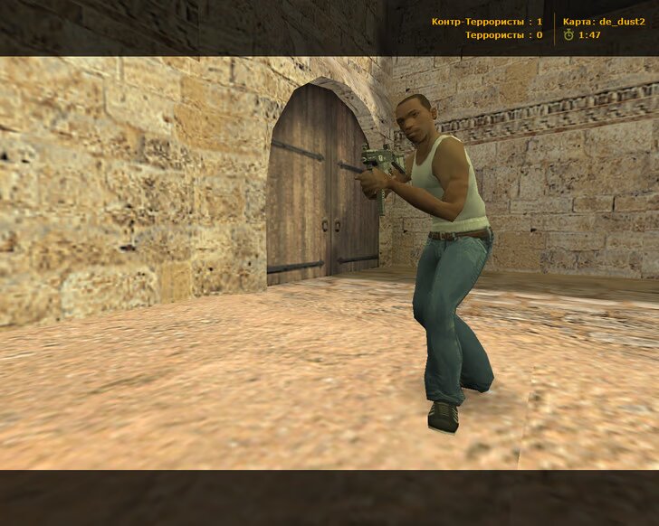 СиДжей с UMP45.