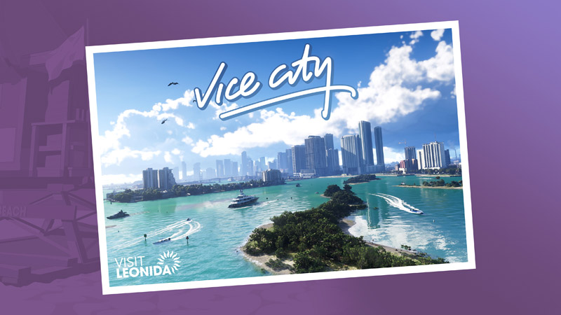 Vice City (postcard) — 3840x2160.