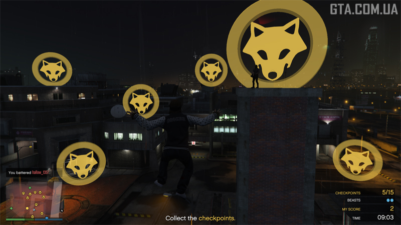 Checkpoints in the Beast vs. Slasher I.