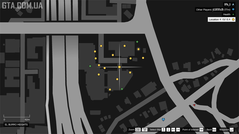 Map of the Beast vs. Slasher I.