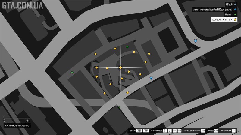 Map of the Beast vs. Slasher II.