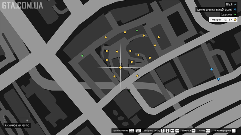 Карта режима противоборства «Зверь против маньяка II».