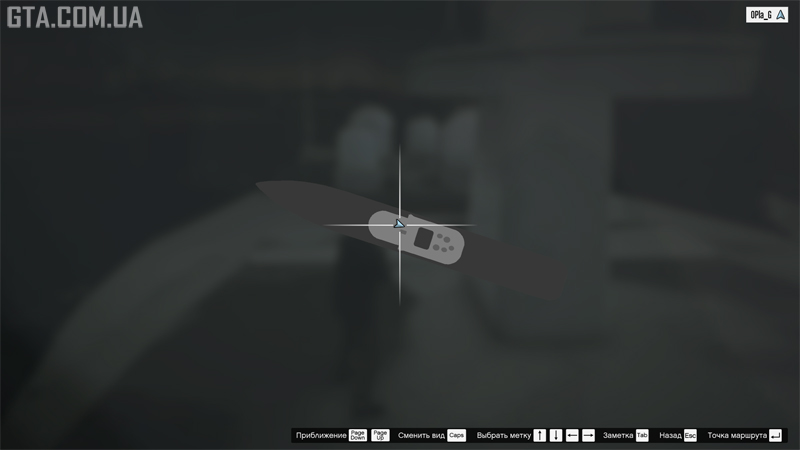 Мапа режиму протиборства «Маніяк III». Пеленгаторна палуба.