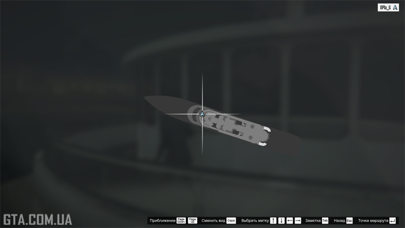 Мапа режиму протиборства «Маніяк III». Капітанський мостик.