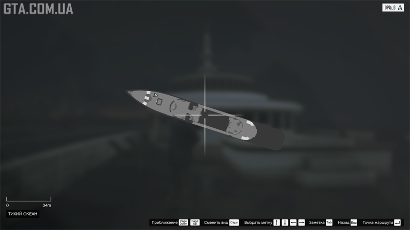 Мапа режиму протиборства «Маніяк III». Головна палуба.