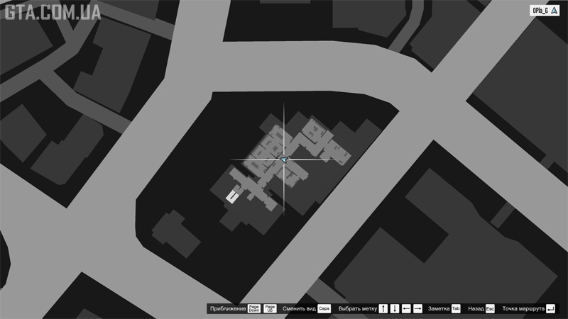 Мапа режиму протиборства «Маніяк V». Підвал.