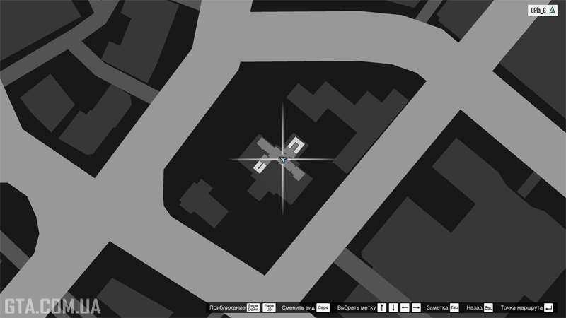 Мапа режиму протиборства «Маніяк V». Перший поверх.