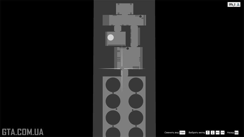 Мапа режиму протиборства «Маніяк — Ramius». Перша палуба.