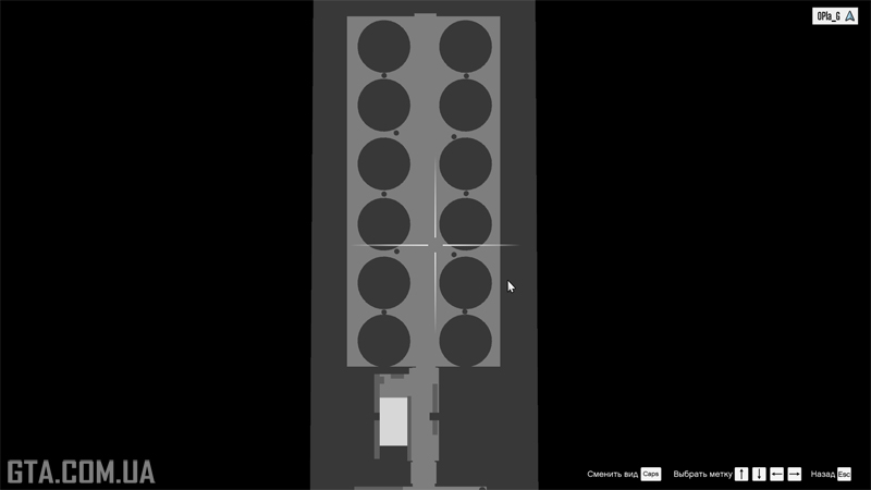 Мапа режиму протиборства «Маніяк — Ramius». Друга палуба.