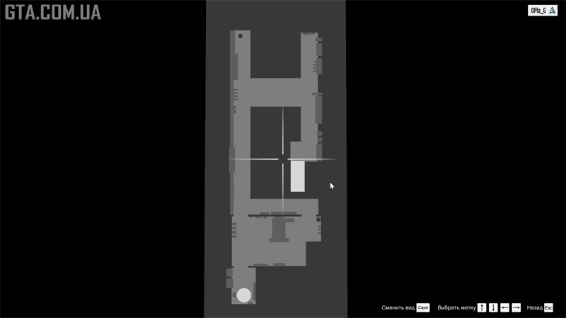 Мапа режиму протиборства «Маніяк — Ramius». Друга палуба.