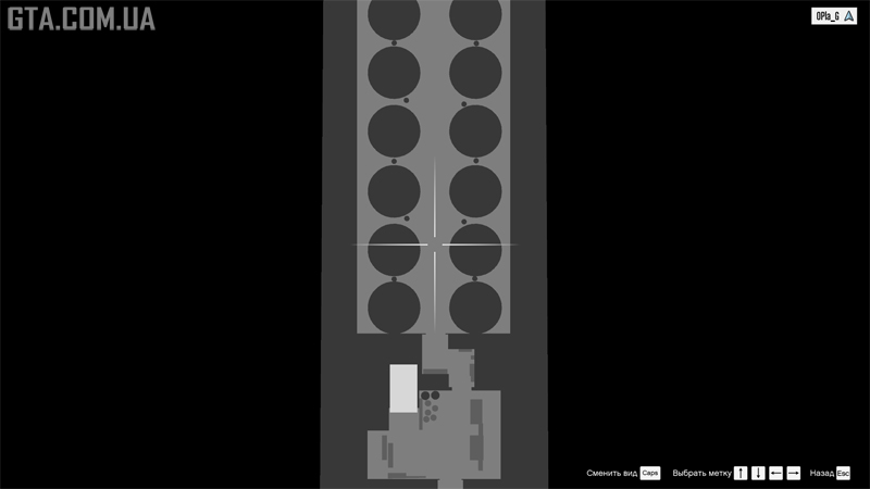 Мапа режиму протиборства «Маніяк — Ramius». Третя палуба.