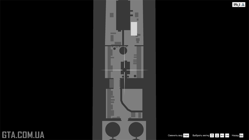 Мапа режиму протиборства «Маніяк — Ramius». Третя палуба.
