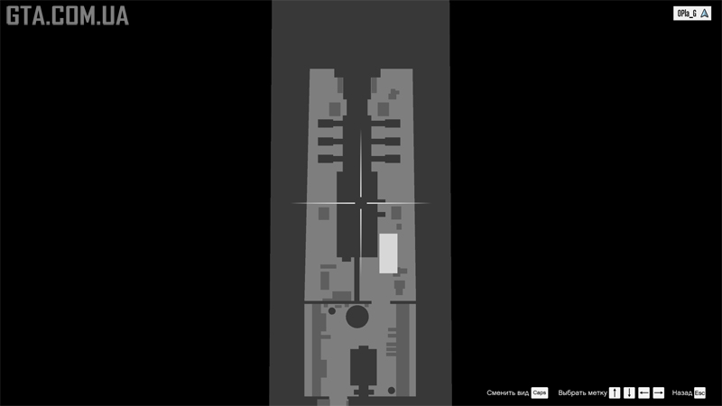 Мапа режиму протиборства «Маніяк — Ramius». Третя палуба.