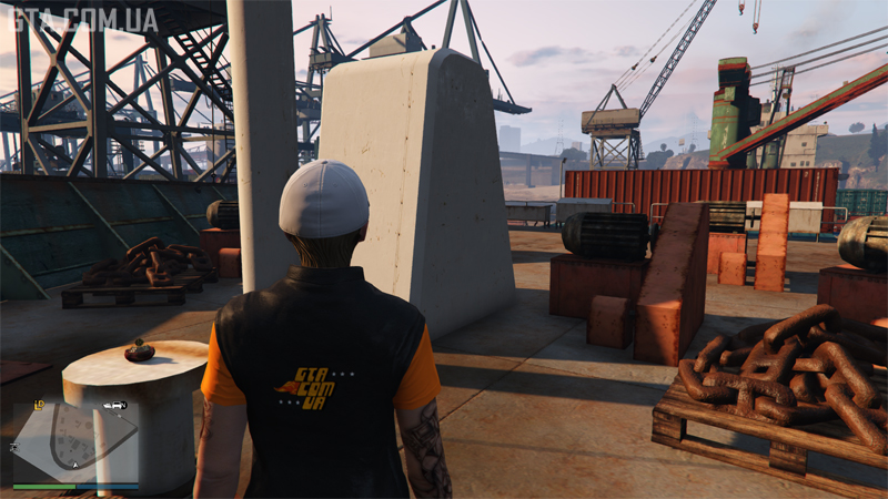 Ямб #5. На баку судна Daisy Lee, що стоїть біля причалу контейнерного Термінала.