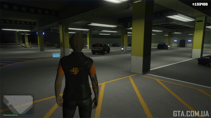 Casino Penthouse Garage.