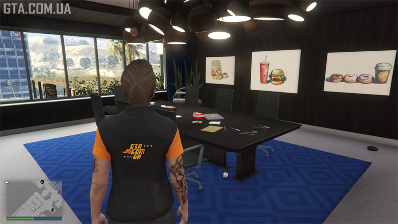 Something like a dining area in the Lounge.