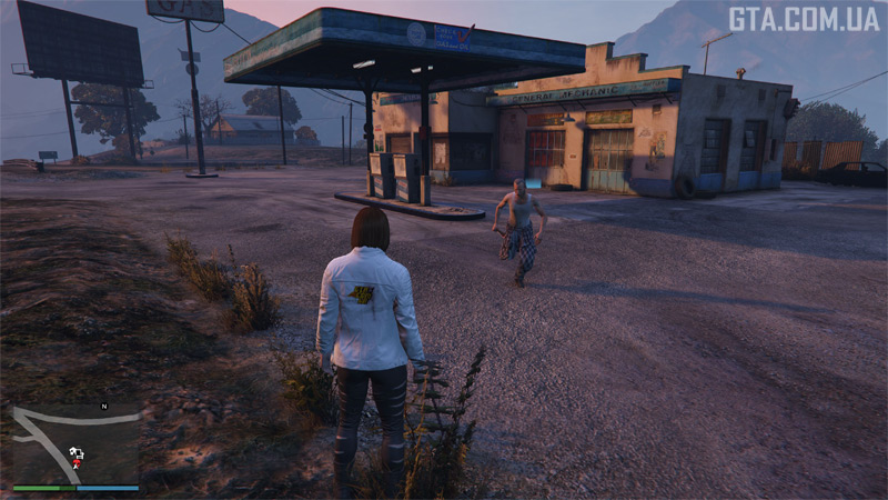 The Los Santos Slasher uses a standard redneck NPC character model.